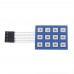 4 x 3 Matrix Array 12 Key Keypad Keyboard Sealed Membrane 4 3 Button Pad with Sticker Switch for